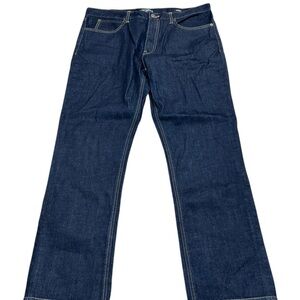 J. Crew Straight Leg Men's Dark Blue Jeans Size 36 X 30